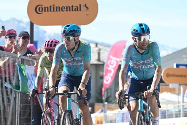 23-05-2026 Giro D italia; Tappa 14 Aosta - Pila; 2026, Xds - Astana; Ulissi, Diego; Bettiol, Alberto; Pila; 
