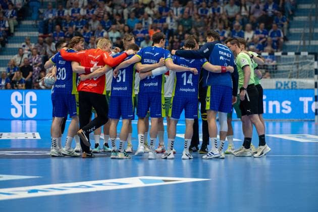 Pre-match, VfL Gummersbach vs TSV GWD Minden, Daikin Handball Bundesliga, Men , Matchday 30, 23 05 2026 Gummersbach NRW Germany Copyright: xkolbert-press MartinxWdziecznyx