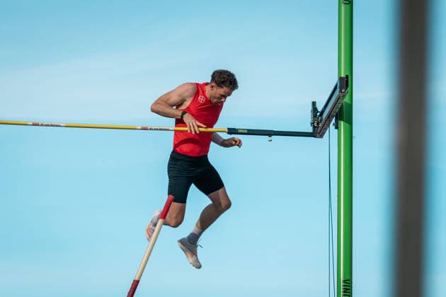 Torben Blech TSV Bayer 04 Leverkusen , GER, Leichtathletik, Athletics, Pole Vault Meeting, Bad Bergzabern, 21 05 2026, GER, Leichtathletik, Athletics, Pole Vault Meeting, Bad Bergzabern, 21 05 2026 Bad Bergzabern Copyright: xStefanxMayerx EP_SMR