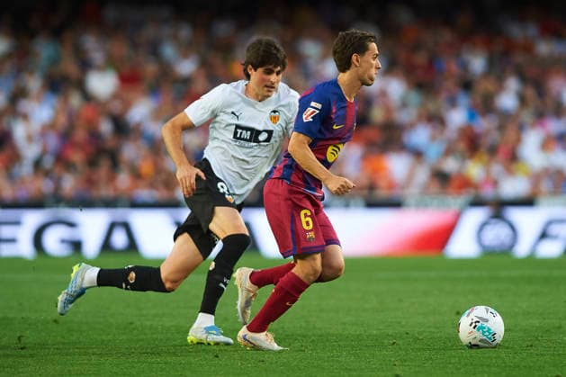 Pablo Paez Gavi FC Barcelona during the LaLiga EA Sports match between Valencia CF and FC Barcelona at Estadio de Mestalla on May 23, 2026 in Valencia, Spain Photo by Maria Jose Segovia DeFodi Images