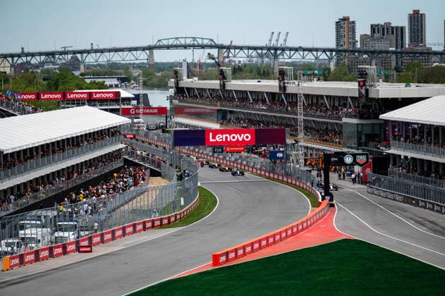 F1 - CANADIAN GRAND PRIX 2026 start of the race, depart, 63 RUSSELL George (gbr), Mercedes AMG F1 Team W17, action 01 NORRIS Lando (gbr), McLaren F1 Team MCL40, action during the Formula 1 Grand Prix du Canada 2026, 5th round of the 2026 Formula One World Championship, WM, Weltmeisterschaft from May 22 to 24, 2026 on the Circuit Gilles Villeneuve, in MontrÃ al, Canada - MontrÃ alCanada  Copyright: xALBERTOxVIMERCATIx
