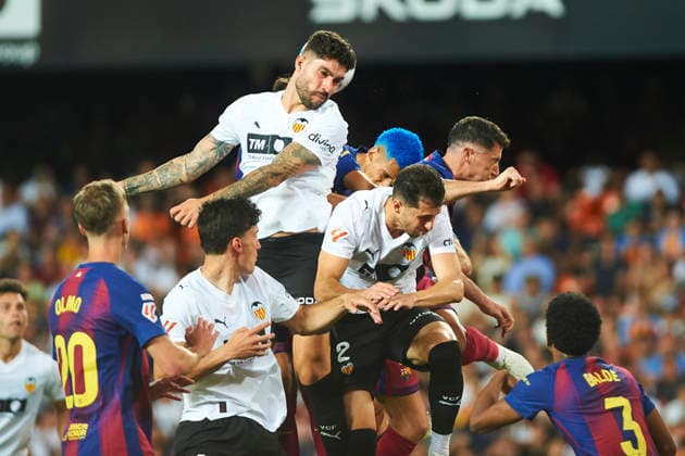 Unai Nunez Valencia CF during the LaLiga EA Sports match between Valencia CF and FC Barcelona at Estadio de Mestalla on May 23, 2026 in Valencia, Spain Photo by Maria Jose Segovia DeFodi Images