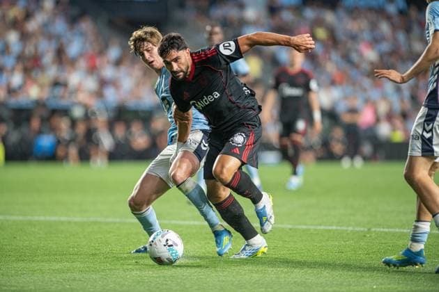 ESP RC celta v Elche Club de Futbol La Liga Neal Maupay of Sevilla FC and of RC Celta during La Liga ,2025 2026,between RC Celta and SEvilla FC,final match 38 at Abanca Balaidos Stadium on May 23,2026 in Vigo Spain Vigo Pontevedra Spain Football Copyright: xLuisxLorenzoxAGENCIAxLOFx