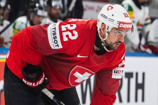 ZURICH, ZURICH - MAY 23: Nino Niederreiter of Switzerland during the 2026 IIHF World Championship, WM, Weltmeisterschaft Preliminary Round Group A match between Switzerland and Hungary at Swiss Life Arena on May 23, 2026 in Zurich, Zurich, Switzerland. Copyright: xLivioxBaeriswylx xSPPx Sportspressphoto_152953