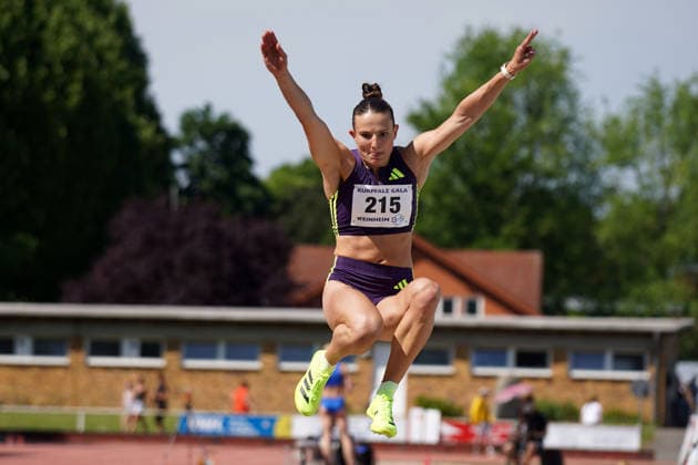 Leichtathletik, athletics, B U S Kurpfalz Gala , 23 05 2026 , Sepp Herberger Stadion Weinheim, long jump women Vanessa Grimm,