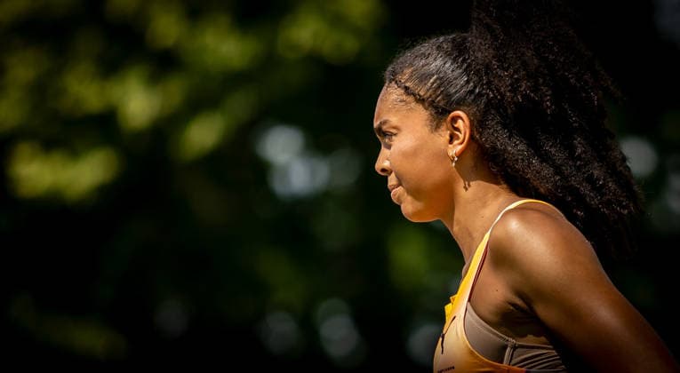 B S Kurpfalz Gala Weinheim, 23 05 2026 Portrait of high jumper Ella Obeta GER LG Nord Berlin B S Kurpfalz Gala on 23 05 2026 at the Sepp Herberger Stadium in Weinheim Baden Württemberg Copyright: xBEAUTIFULxSPORTS R.xSchmittx