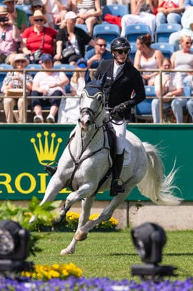 283 Daniel Coyle on Gisborne VDL (IRL) during the TSCHIO 2026 (CHIO 2026) - 2nd Qualifier Rolex Grand Prix - CSI5* - Jumping competition with jump-off at the Allianz Park in Aachen, Germany Copyright: xMartinxPitschx xSPPx Sportspressphoto_153258