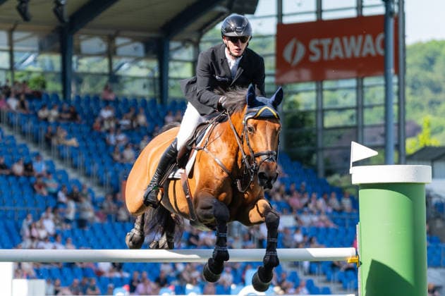 281 Daniel Coyle on Daydream (IRL) during the TSCHIO 2026 (CHIO 2026) - Prize of CHIO Aachen CAMPUS - CSI5* - Jumping competition at the Allianz Park in Aachen, Germany Copyright: xMartinxPitschx xSPPx Sportspressphoto_153262