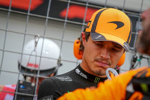 IPA85024378 - (1) Lando Norris (GBR) - McLaren Mastercard F1 Team - McLaren MCL40 - Mercedes during the Sprint Race of Formula 1 AWS Canadian Grand Prix 2026 at Circuit Gilles Villeneuve in Montreal, Canada. Round 7 of the 2026 FIA Formula One World Championship, WM, Weltmeisterschaft held May 22-24, 2026. The Circuit Gilles Villeneuve on Ile Notre-Dame in Montreal, named after the legendary Ferrari driver, hosts the Sprint format for the seventh round. This event weekend features the F1 Sprint format, with a Sprint Shootout and Sprint Race in addition to the standard qualifying session and Grand Prix. during Formula 1 AWS Canadian Grand Prix 2026 - Round 7 - Circuit Gilles Villeneuve, Formula 1 Championship in , , May 23 2026  Copyright: xStefanoxFacchin xAlessioxDexMarcox xAvens-images.com AvensImages IPAxSportx xx 85024378