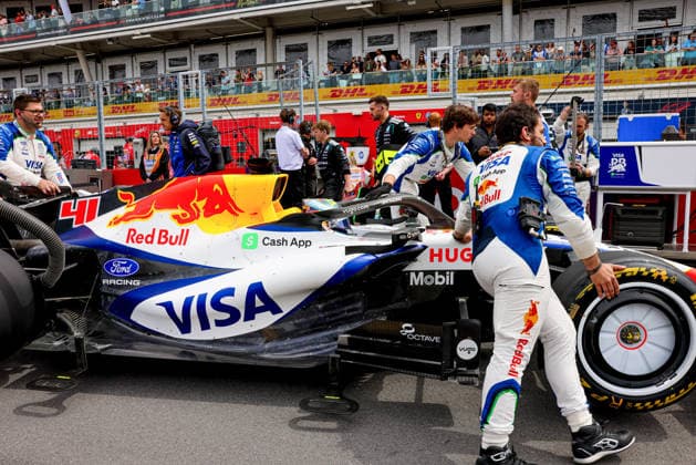 IPA85024872 - (41) Arvid Lindblad (GBR) - Visa Cash App Racing Bulls F1 Team - Racing Bulls VCARB03 - Red Bull Ford during the Sprint Race of Formula 1 AWS Canadian Grand Prix 2026 at Circuit Gilles Villeneuve in Montreal, Canada. Round 7 of the 2026 FIA Formula One World Championship, WM, Weltmeisterschaft held May 22-24, 2026. The Circuit Gilles Villeneuve on Ile Notre-Dame in Montreal, named after the legendary Ferrari driver, hosts the Sprint format for the seventh round. This event weekend features the F1 Sprint format, with a Sprint Shootout and Sprint Race in addition to the standard qualifying session and Grand Prix. during Formula 1 AWS Canadian Grand Prix 2026 - Round 7 - Circuit Gilles Villeneuve, Formula 1 Championship in , , May 23 2026  Copyright: xStefanoxFacchin xAlessioxDexMarcox xAvens-images.com AvensImages IPAxSportx xx 85024872