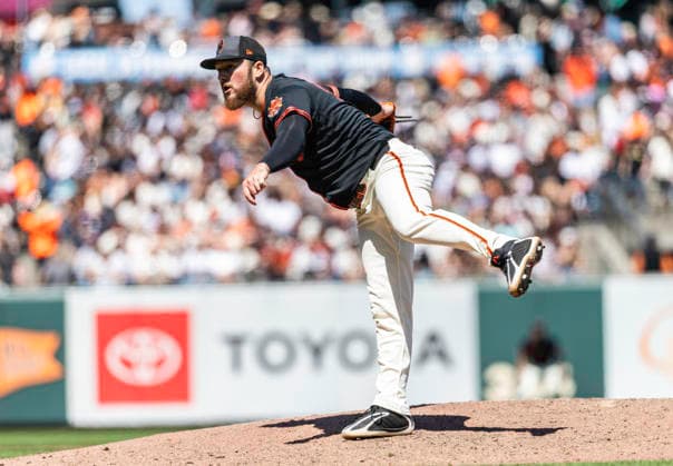 MLB, Baseball Herren, USA 2026: Chicago Vs San Francisco MAY 23 May 23 2026 San Francisco pitcher Matt Gage (93) delivers the ball during the MLB game between Chicago White Sox and the San Francisco Giants. Thurman James CSM (Credit Image: Â Thurman James Cal Media) San Francisco Ca USA EDITORIAL USE ONLY Copyright: xx ZUMA-20260523_zma_c04_113.jpg ThurmanxJamesx csmphotothree491533