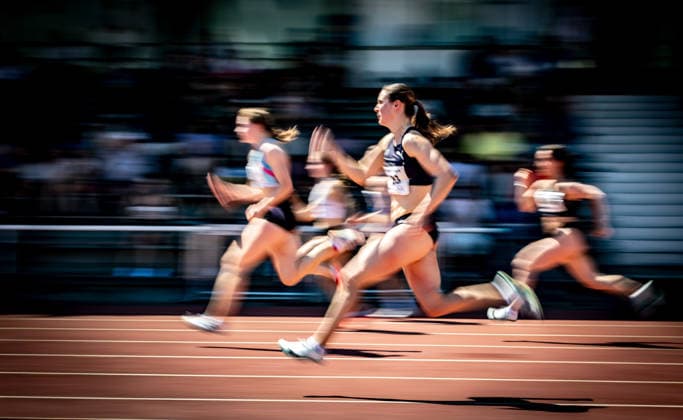 B S Kurpfalz Gala Weinheim, 23 05 2026 Impression Lea Sophie Benzin GER Cologne Athletics in the womens 100m sprint B S Kurpfalz Gala on 23 05 2026 at the Sepp Herberger Stadium in Weinheim Baden Württemberg Copyright: xBEAUTIFULxSPORTS R.xSchmittx