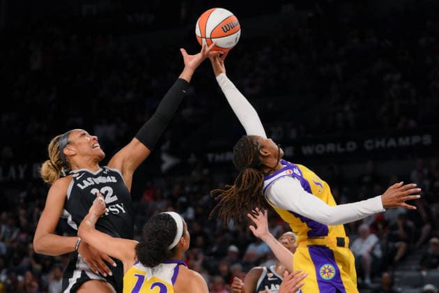 Basketball, WNBA, Las Vegas Aces - Los Angeles Sparks