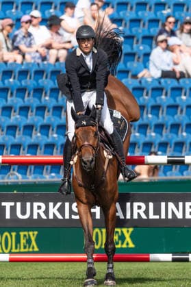 133 Nicola Philippaerts on B Rockabilly Z (BEL) during the TSCHIO 2026 (CHIO 2026) - Prize of Handwerk, Youngster-Tour Final CSIYH1* at the Allianz Park in Aachen, Germany Copyright: xMartinxPitschx xSPPx Sportspressphoto_153583