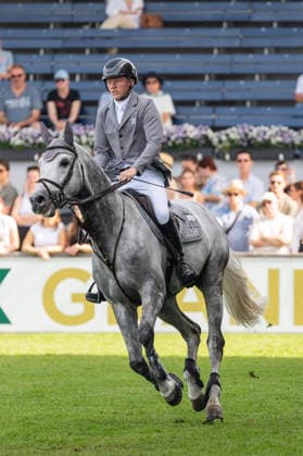 198 Philipp Schulze Topphoff on Cortez FZ (GER) during the TSCHIO 2026 (CHIO 2026) - Prize of Handwerk, Youngster-Tour Final CSIYH1* at the Allianz Park in Aachen, Germany Copyright: xMartinxPitschx xSPPx Sportspressphoto_153585