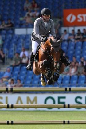 Philipp Weishaupt GER with horse Aberdeen Z, 2nd place, best German, S9 Preis des Handwerks, Youngster Tour Final, CSIYH1 show jumping competition with jump-off for young horses, World Equestrian Festival, TSCHIO Aachen 2026, TSCHIO instead of CHIO 2026, Aachener Soers, 22 to 24 May 2026, equestrian sport, 24 05 2026, Aachener Soers Germany