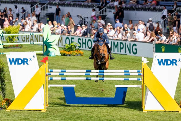AACHEN TSCHIO 2026, AACHEN TSCHIO 2026 KUKUK Christian GER , Esi Romeo CSIYH1 Jumping competition with jump off for young horses Prize of Handwerk, Youngster Tour Final Aachen, Reitstadion Soers 24 May 2026