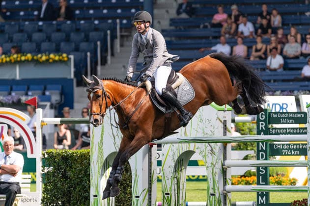 266 Christian Kukuk on Esi Romeo (GER) during the TSCHIO 2026 (CHIO 2026) - Prize of Handwerk, Youngster-Tour Final CSIYH1* at the Allianz Park in Aachen, Germany Copyright: xMartinxPitschx xSPPx Sportspressphoto_153589