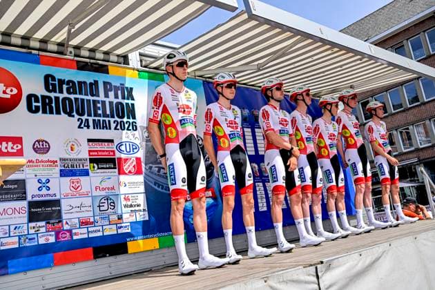 Grand Prix Criquielion 2026 Cycling Race LESSINES, BELGIUM - MAY 24 : Pauwels Sauzen - Altez Industriebouw Cycling Team during the 58th edition of Grand Prix Criquielion an UCI Class 1.1 one day cycling road race for Men Elite of km with start in Ath and finish in Lessines on May 24, 2026 in Lessines, Belgium, 24 05 2026 Lessines Belgium  Copyright: xSesx