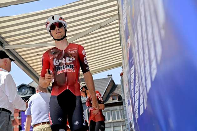 Grand Prix Criquielion 2026 Cycling Race LESSINES, BELGIUM - MAY 24 : Rider of Team Lotto Intermarche during the 58th edition of Grand Prix Criquielion an UCI Class 1.1 one day cycling road race for Men Elite of km with start in Ath and finish in Lessines on May 24, 2026 in Lessines, Belgium, 24 05 2026 Lessines Belgium  Copyright: xSesx
