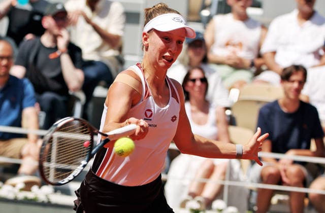 TENNIS - French Open 2026 PARIS,FRANCE,24.MAY.26 - TENNIS - WTA, Tennis Damen Tour, French Open, Roland Garros, Grand Slam. Image shows Sinja Kraus (AUT).  GEPAxpictures xMatthiasxHauer