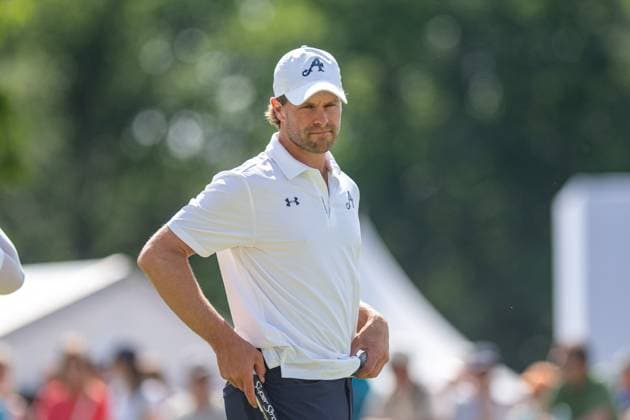 Belgian Thomas Detry pictured during the final round (4 4) of the 2026 Soudal Open DP World Tour golf tournament in Schilde, Sunday 24 May 2026. The Soudal Open takes place from 21 to 24 May at the Rinkven Golf Club in Schilde. JONASxROOSENS  x174910657x