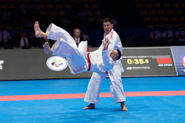 23 05 2026, xhfmx, Karate EKF Senior Championships 2026, Final Men Team Kata Turkey vs Italy DFL DFB REGULATIONS PROHIBIT ANY USE OF PHOTOGRAPHS as IMAGE SEQUENCES and or QUASI VIDEO Frankfurt