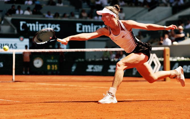 TENNIS - French Open 2026 PARIS,FRANCE,24.MAY.26 - TENNIS - WTA, Tennis Damen Tour, French Open, Roland Garros, Grand Slam. Image shows Sinja Kraus (AUT).  GEPAxpictures xMatthiasxHauer