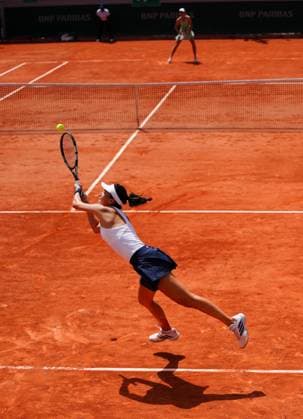Xinyu Wang in first round action French Open Tennis, Day One, Tennis, Roland Garros, Paris, France - 24 May 2026Paris Roland Garros France EDITORIAL USE ONLY No use with unauthorised audio, video, data, fixture lists, club league logos or live services. Online in-match use limited to 120 images, no video emulation. No use in betting, games or single club league player publications. Copyright: xJavierxGarcia Shutterstockx 16889883d