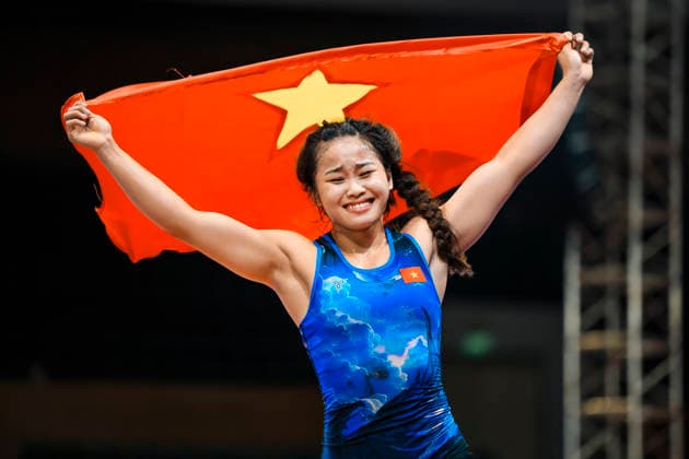 U23 Wrestling Asian Championships 50kg WW Ngoc Linh Do VIE