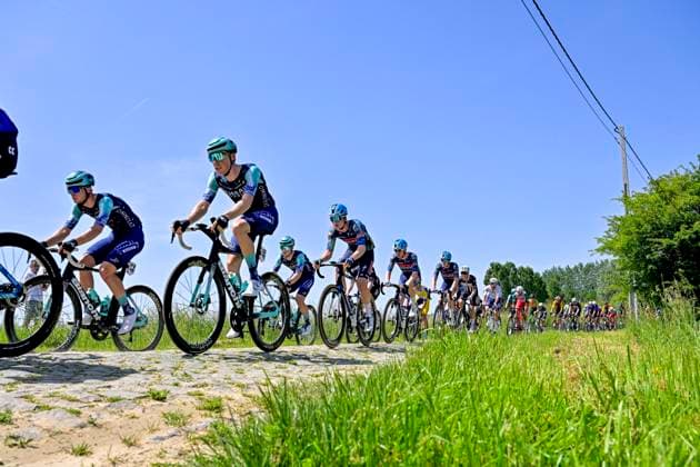 Grand Prix Criquielion 2026 Cycling Race LESSINES, BELGIUM - MAY 24 : Stockwell Oliver (GBR) of Bahrain Victorius during the 58th edition of Grand Prix Criquielion an UCI Class 1.1 one day cycling road race for Men Elite of km with start in Ath and finish in Lessines on May 24, 2026 in Lessines, Belgium, 24 05 2026 Lessines Belgium  Copyright: xSesx