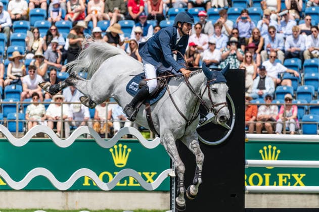 265 Christian Kukuk on Checker 47 (GER) during the TSCHIO 2026 (CHIO 2026) - Rolex Grand Prix, part of the Rolex Grand Slam of Show Jumping, The Grand Prix of Aachen CSI5* at the Allianz Park in Aachen, Germany Copyright: xMartinxPitschx xSPPx Sportspressphoto_153775