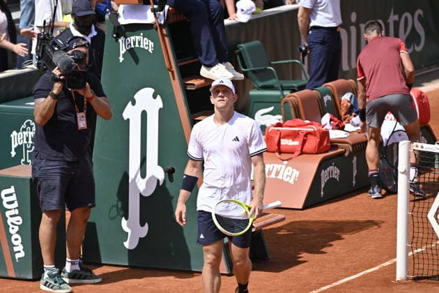 Tennis -Internationaux de France - Roland Garros 2026 - ITF - 24 05 2026 - Tennis -Internationaux de France - Roland Garros 2026 - ITF - 24 05 2026 - Davidovich Fokina - Espagne ParisFrance  Copyright: xChryslenexCaillaud Psnewzx