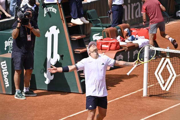 Tennis -Internationaux de France - Roland Garros 2026 - ITF - 24 05 2026 - Tennis -Internationaux de France - Roland Garros 2026 - ITF - 24 05 2026 - Davidovich Fokina - Espagne ParisFrance  Copyright: xChryslenexCaillaud Psnewzx