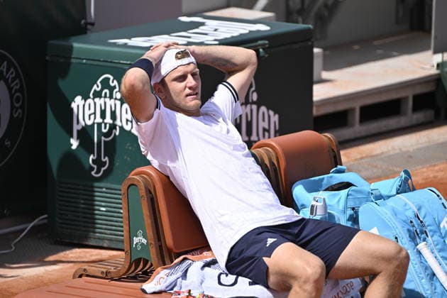 Tennis -Internationaux de France - Roland Garros 2026 - ITF - 24 05 2026 - Tennis -Internationaux de France - Roland Garros 2026 - ITF - 24 05 2026 - Davidovich Fokina - Espagne ParisFrance  Copyright: xChryslenexCaillaud Psnewzx