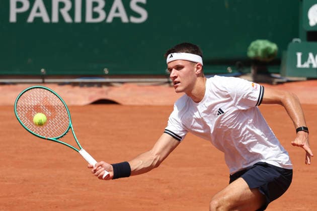 TENNIS : Roland Garros 2026 - 24 05 2026 Titouan Droguet (FRA) Vs Jakub Mensik (CZE) ParisFrance  Copyright: xMichaelxBaucherx
