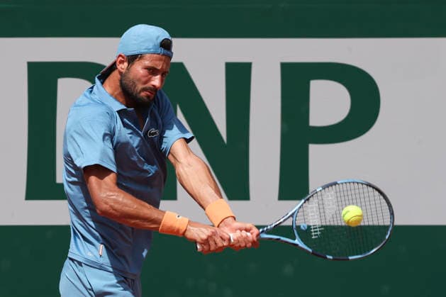 TENNIS : Roland Garros 2026 - 24 05 2026 Titouan Droguet (FRA) Vs Jakub Mensik (CZE) ParisFrance  Copyright: xMichaelxBaucherx