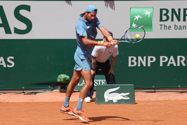 TENNIS : Roland Garros 2026 - 24 05 2026 Titouan Droguet (FRA) Vs Jakub Mensik (CZE) ParisFrance  Copyright: xMichaelxBaucherx