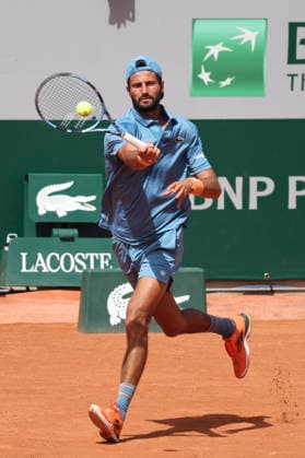 TENNIS : Roland Garros 2026 - 24 05 2026 Titouan Droguet (FRA) Vs Jakub Mensik (CZE) ParisFrance  Copyright: xMichaelxBaucherx