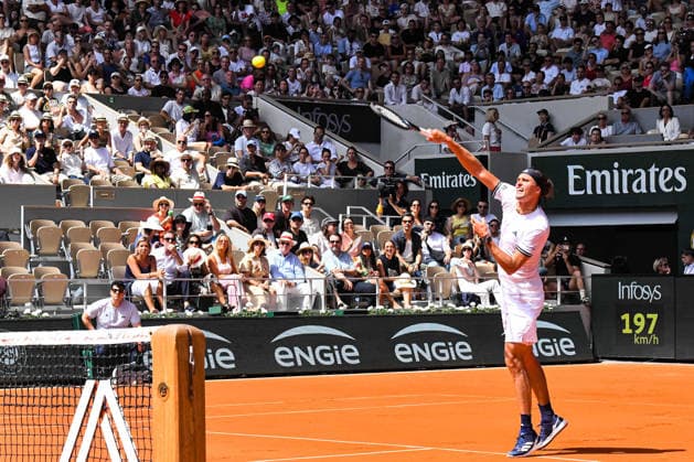TENNIS : Roland Garros 2026 - Paris - 24 05 2026 Alexander Zverev (GER) ParisFrance  Copyright: xBaptistexAutissierx
