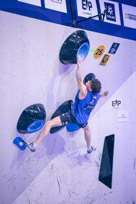 24 05 2026 Climbing Bouldering World Climbing Series Bern 2026 Semi-finals Men Mejdi Schalck FRA Bern Bern Expo Switzerland