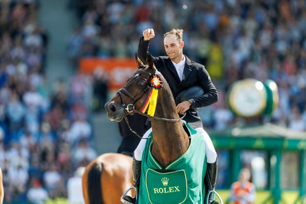 AACHEN TSCHIO 2026, AACHEN TSCHIO 2026 VOGEL Richard GER , United Touch S Prize giving ceremony Rolex Grand Prix, part of the Rolex Grand Slam of Show Jumping, The Grand Prix of Aachen CSI5 Jumping competition over two rounds and jump off Aachen, Reitstadion Soers 24 May 2026