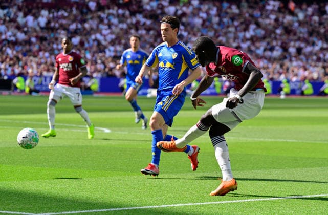 West Ham United v Leeds United, London, UK - 24 May 2026 El Hadji Malick Diouf of West Ham United during the Premier League match between West Ham United and Leeds United at The London Stadium, London on 24 May 2026. ( London The London Stadium London England Copyright: xAlanxStanford PPAUKx PPA-277254