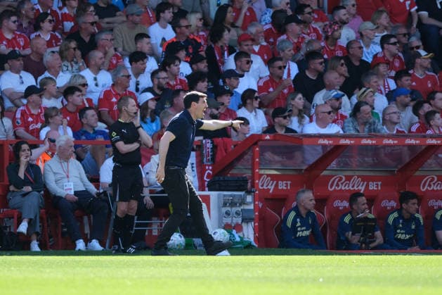 NOTTINGHAM, ENGLAND - May 24 : Bournemouth Head Coach Andoni Iraola seen during the Premier league football match between Nottingham Forest and Bournemouth at the City Ground on May 24, 2026 in Nottingham, England. Copyright: xPaulxBonserx xSportsxPressxPhotox Sportspressphoto_153931