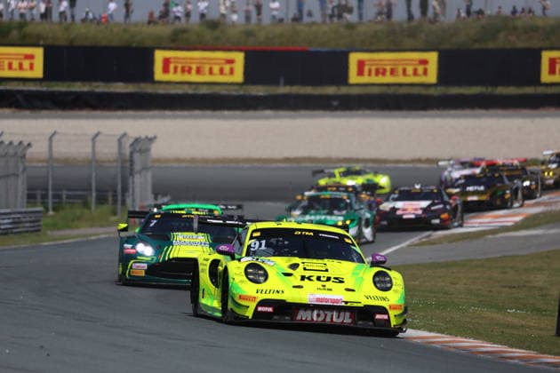 91 Thomas Preining AUT , Porsche 911 GT3 R, Team Manthey GER NLD, Motorsport, DTM 2026, Race 3, Circuit Zandvoort, Zandvoort, Netherlands, 23 05 2026 NLD, Motorsport, DTM 2026, Race 3, Circuit Zandvoort, Zandvoort, Netherlands, 23 05 2026 Zandvoort Copyright: xEibner-Pressefoto JuergenxAugstx EP_JAT