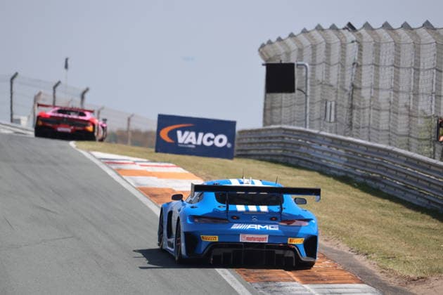 Rear view 22 Lucas Auer AUT , Mercedes AMG GT3, Team AMG Team Landgraf GER NLD, Motorsport, DTM 2026, Race 3, Circuit Zandvoort, Zandvoort, Netherlands, 23 05 2026 NLD, Motorsport, DTM 2026, Race 3, Circuit Zandvoort, Zandvoort, Netherlands, 23 05 2026 Zandvoort Copyright: xEibner-Pressefoto JuergenxAugstx EP_JAT