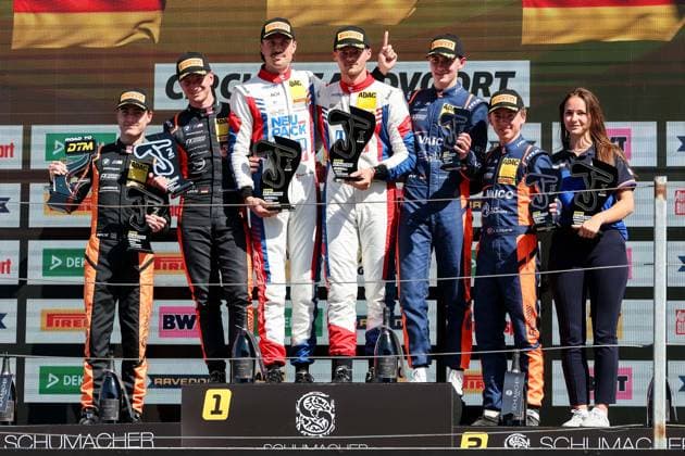 ADAC GT Masters, 3. + 4. Rennen Zandvoort 2026 11 BMW M4 GT3 Evo, FK Performance Motorsport: Leyton Fourie, Tim Zimmermann, 63 Lamborghini Huracan GT3 EVO 2, LIQUI MOLY Team Engstler Motorsport: Finn Zulauf, Felix Hirsiger, 10 BMW M4 GT3 Evo, FK Performance Motorsport: Fabio Rauer, Storm Gjerdrum - picture by Gruppe C Photography Zandvoort Circuit Park Zandvoort Noord-Holland Netherlands Copyright: xGruppexCxPhotographyx