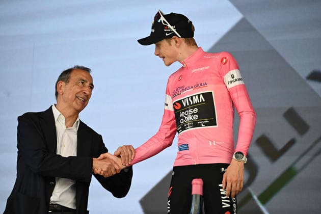 24-05-2026 Giro D italia; Tappa 15 Voghera - Milano; 2026, Visma - Lease A Bike; Vingegaard, Jonas; Sala, Giuseppe; Milano;