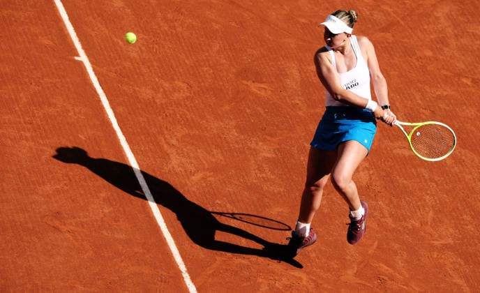 TENNIS - French Open 2026 PARIS,FRANCE,24.MAY.26 - TENNIS - WTA, Tennis Damen Tour, French Open, Roland Garros, Grand Slam. Image shows Barbara Krejcikova (CZE).  GEPAxpictures xMatthiasxHauer