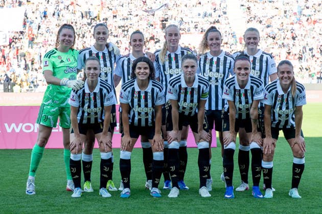 Juventus line-up prior the Women s Frecciarossa Italian Cup 2025 2026 final soccer match between Juventus and Roma at the Romeo Menti stadium in Vicenza, Italy - May 24, 2026 - - Soccer  Copyright: xEttorexGriffoni LaPressex